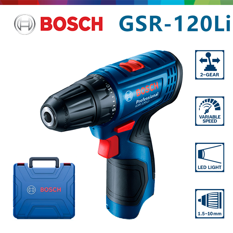 Power Tools Bosch - Bosch GSR 120-LI 12V Lithium Electric