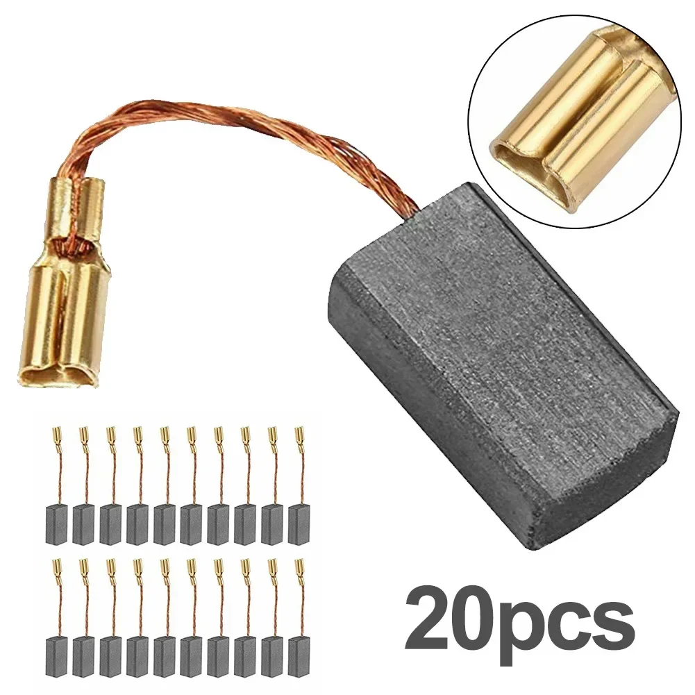 Power Tools Hitachi - 20PCS 15mmX8mmX5mm Carbon Brushes For Motor