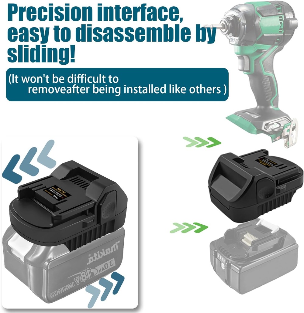Converter for Makita to for Hi - Power Tools Hitachi 评论和价格