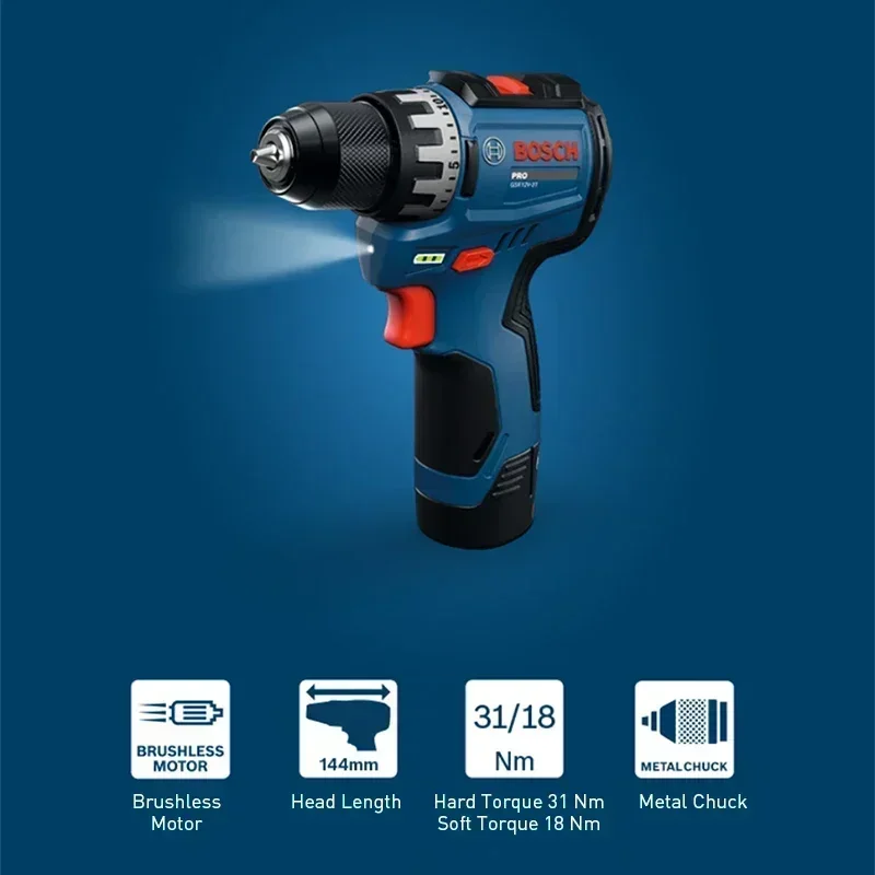 BOSCH GSR12V-31 Cordless Elect - Power Tools Bosch 评论和价格