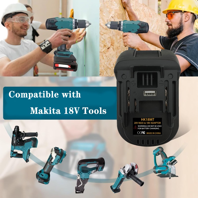ALASICKA Battery Adapter HK18M - Power Tools Hitachi 评论和价格