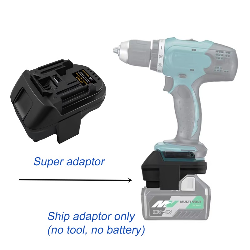 ALASICKA Battery Adapter HK18M - Power Tools Hitachi 评论和价格
