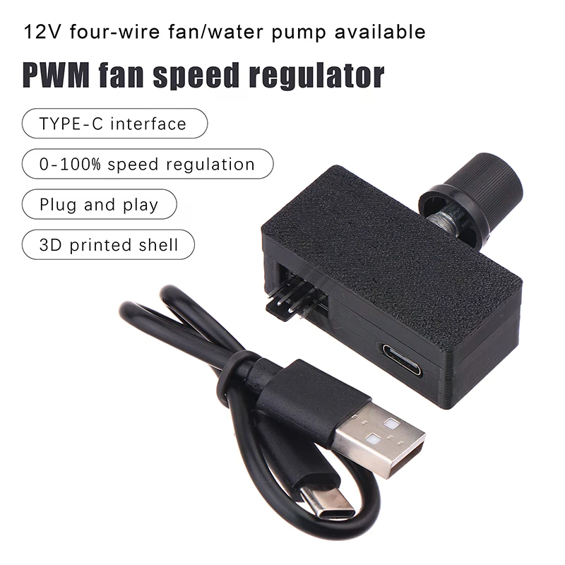 DC12V PWM 4-Pin Fan Speed Cont - Power Tools Types 评论和价格
