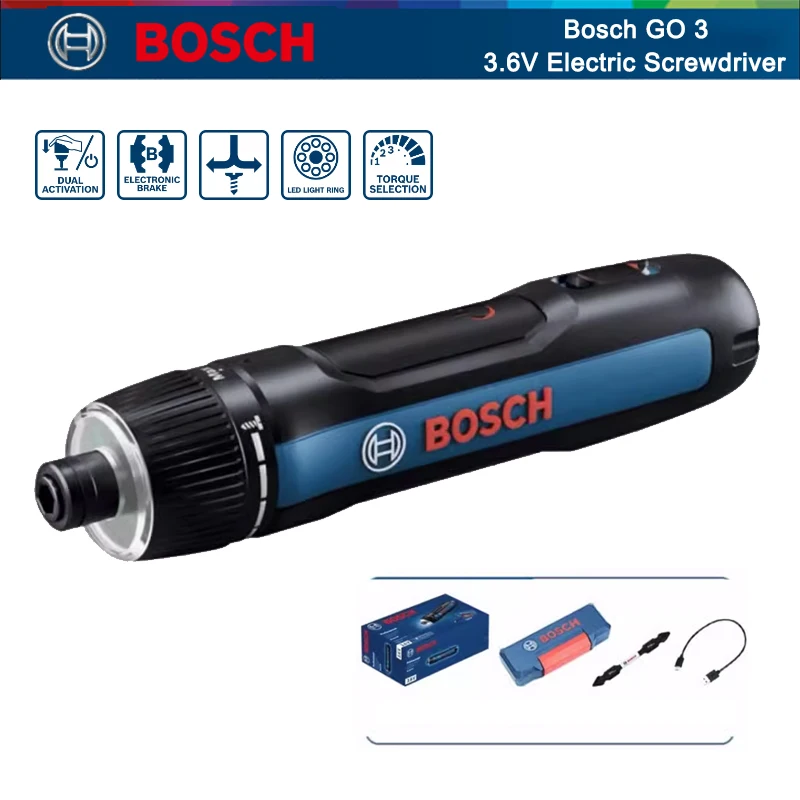 BOSCH Go 3 Electric Screwdrive - Power Tools Hand Tools 评论和价格
