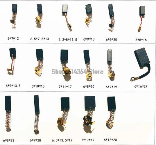 4pcs Carbon Brush for Angle Gr - Power Tools Jack Hammer 评论和价格