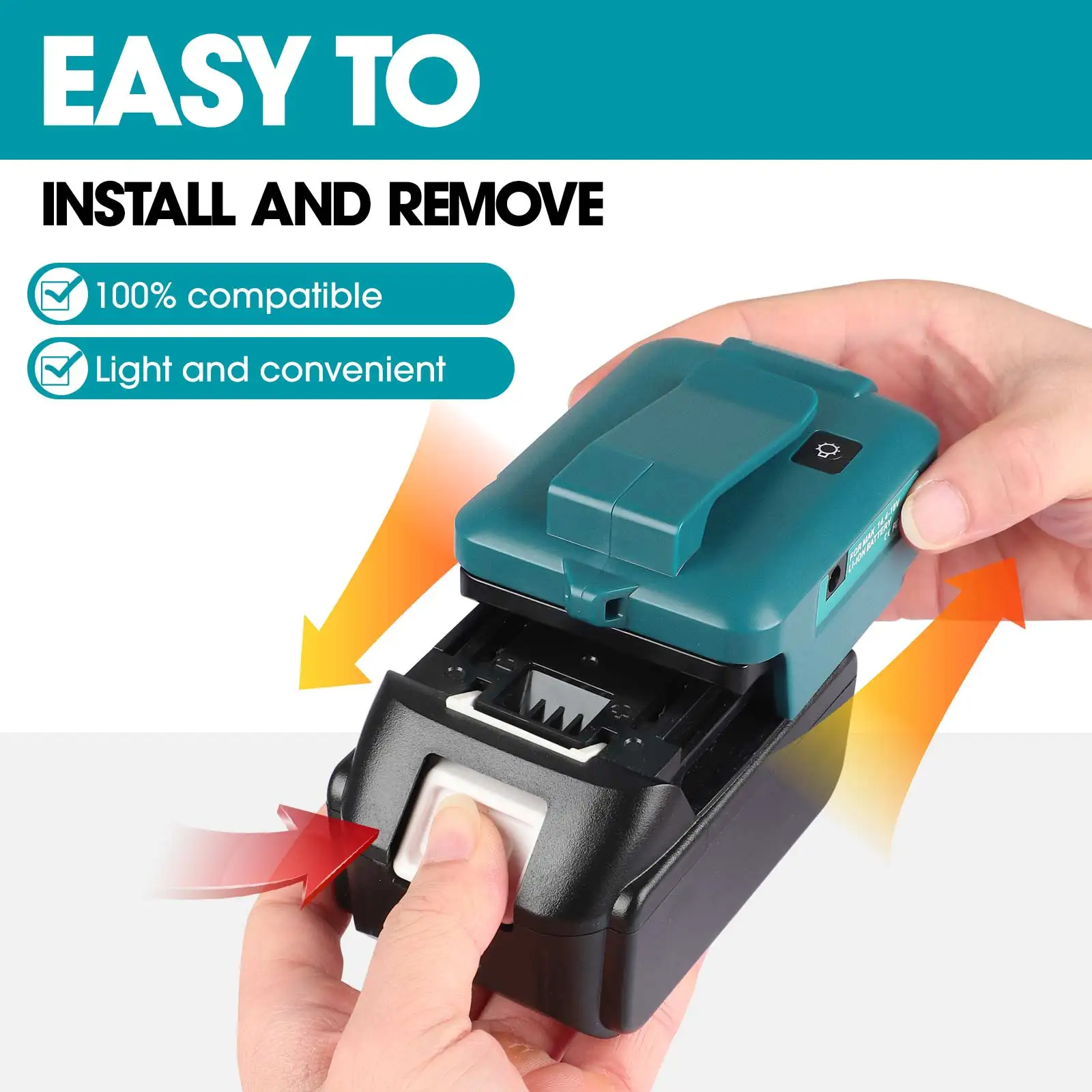 Adapter with Light with Type-c - Power Tools Types 评论和价格