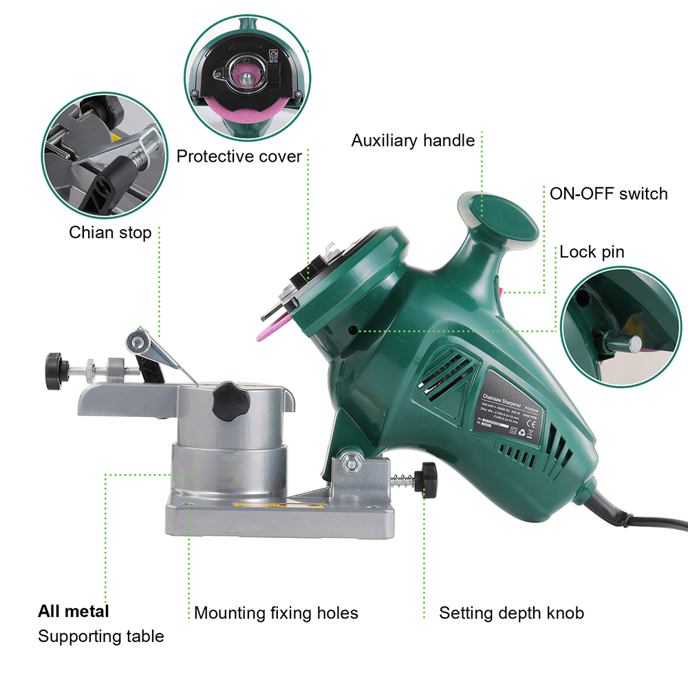 POSENPRO 250W ChainSaw Sharpen - Power Tools Review 评论和价格