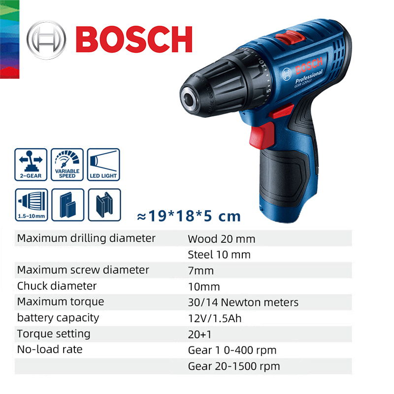 Bosch GSR 120-LI 12V Lithium E - Power Tools Bosch 评论和价格