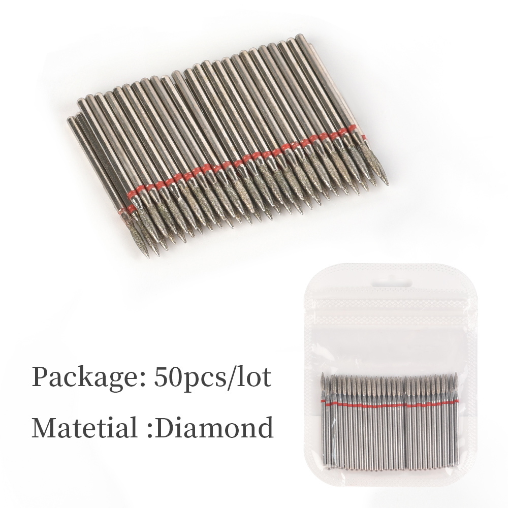 50Pcs Diamond Milling Cutter F - Power Tools Review 评论和价格