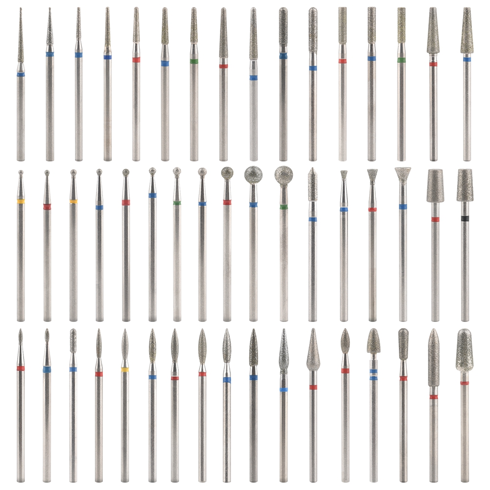 50Pcs Diamond Milling Cutter F - Power Tools Review 评论和价格