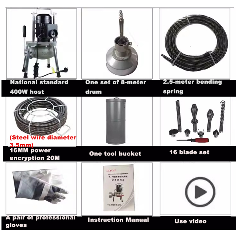 Electric Pipe Dredging Tool  W - Power Tools Types 评论和价格